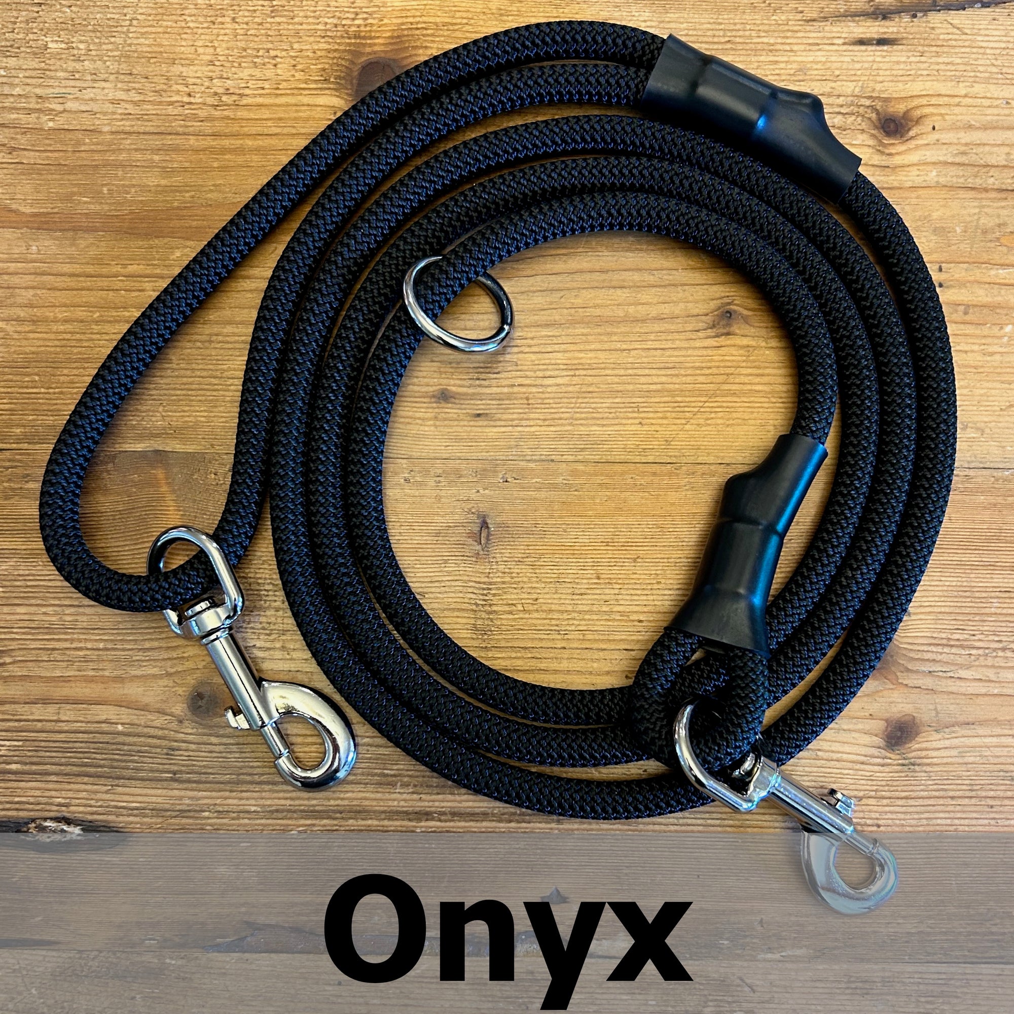 Hands-Free Standard Clip Leash - Onyx