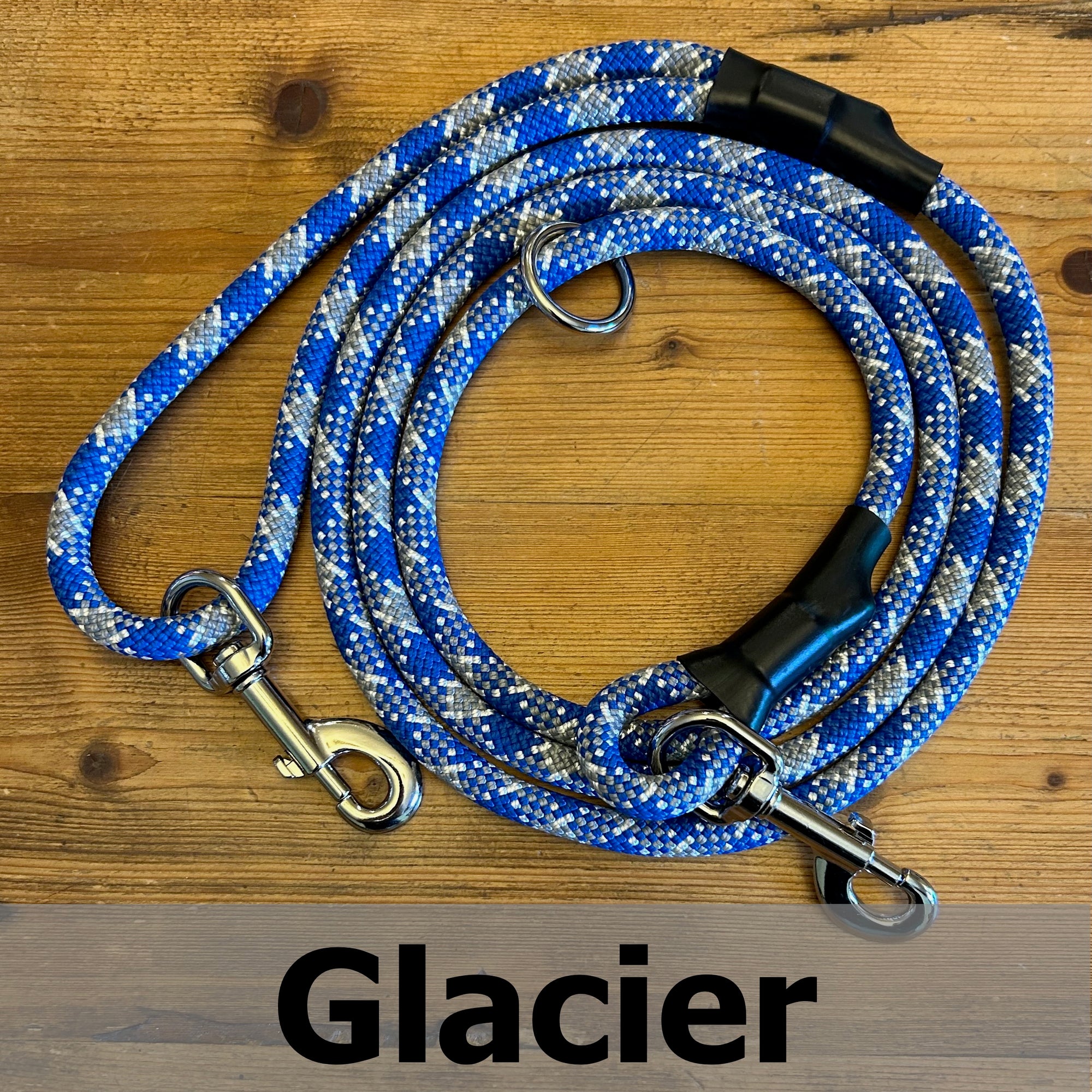 Hands-Free Standard Clip Leash - Glacier