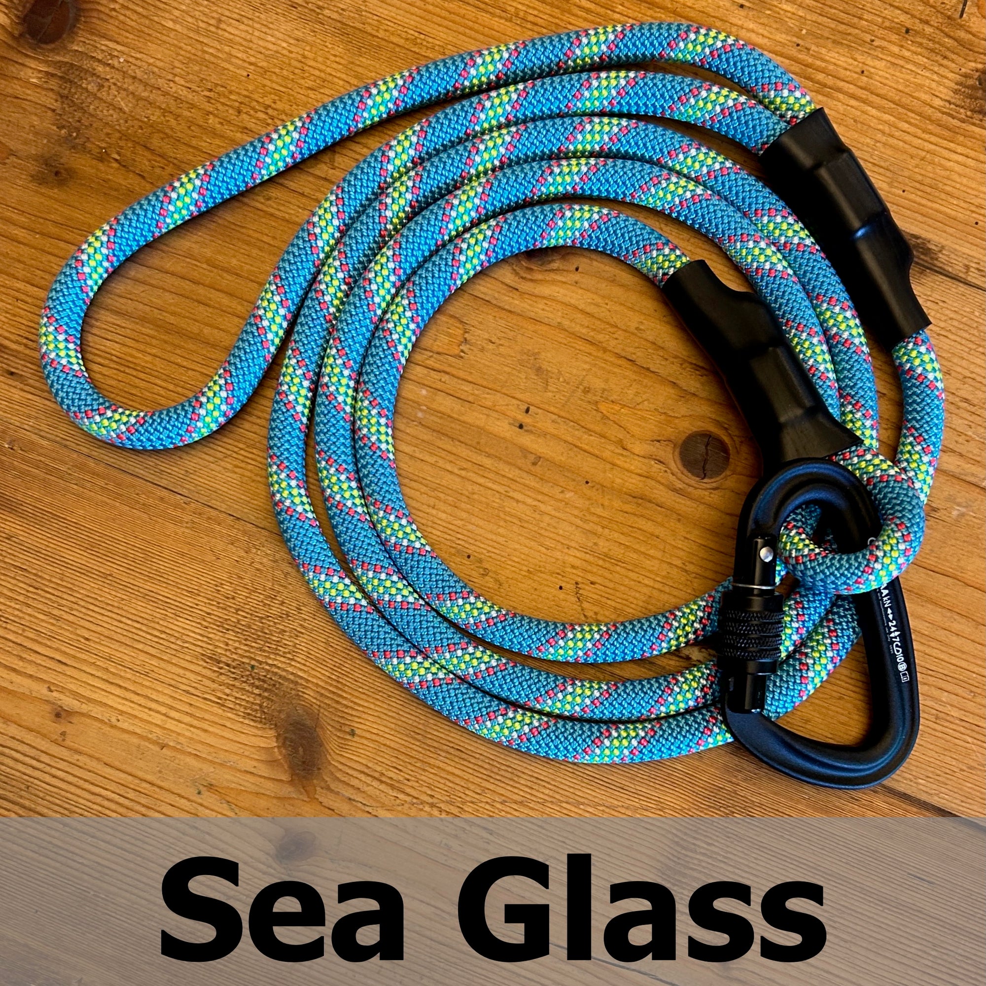 Standard Carabiner Leash - Sea Glass